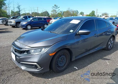 2021 Honda Civic Lx из США, поврежденный, VIN 2HGFC2F60MH545966